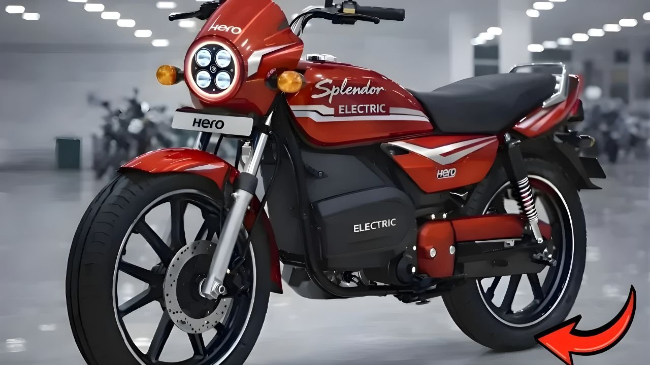 2026 Hero Splendor Electric Bike